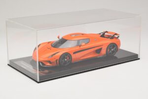 Koenigsegg Regera Oranssi Hiilikuitupaketti FrontiArt 1:18 F071-153 Hartsi — kuva 6 / 7