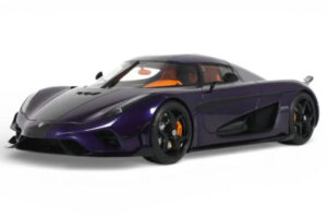 Koenigsegg Regera Violetti GT Spirit 1:18 GT973 Hartsi — kuva 2 / 2