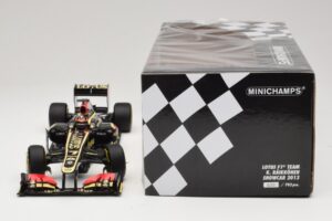 Lotus F1 Team E21 #7 K. Raikkonen Showcar 2013 Minichamps 1:18 110130077 Metalli — kuva 6 / 7