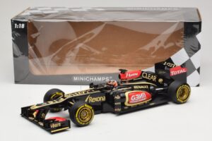 Lotus F1 Team E21 #7 K. Raikkonen Showcar 2013 Minichamps 1:18 110130077 Metalli — kuva 7 / 7