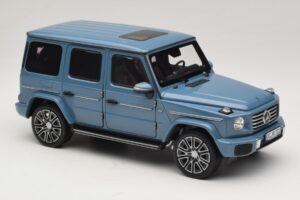 Mercedes G-Class W465 Vintage Blue Norev 1:18 183034 Metalli — kuva 4 / 6