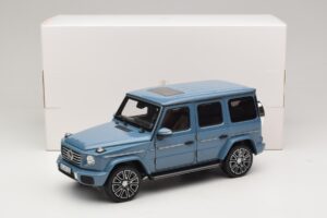 Mercedes G-Class W465 Vintage Blue Norev 1:18 183034 Metalli — kuva 6 / 6