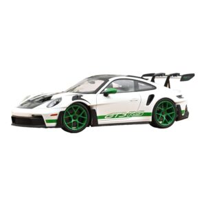 Porsche 911 992 GT3 RS Tribute to Carrera RS Valkoinen Python Green Norev 1:12 127535 Metalli