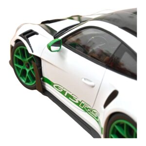 Porsche 911 992 GT3 RS Tribute to Carrera RS Valkoinen Python Green Norev 1:12 127535 Metalli — kuva 4 / 4