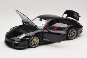Porsche 911 997 GT2 RS Musta Minichamps 1:18 100069401-O Metalli — kuva 2 / 8