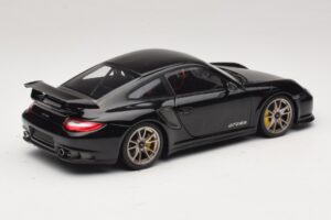 Porsche 911 997 GT2 RS Musta Minichamps 1:18 100069401-O Metalli — kuva 3 / 8
