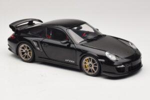 Porsche 911 997 GT2 RS Musta Minichamps 1:18 100069401-O Metalli — kuva 6 / 8