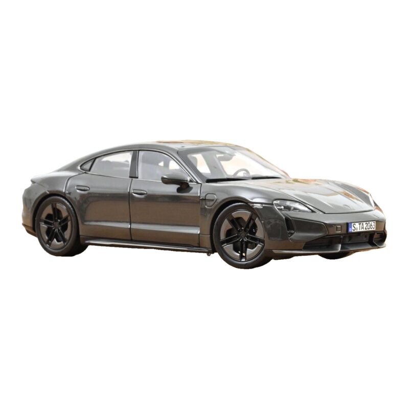 Porsche Taycan Turbo S Slate Grey Neo Norev 1:18 187654 Metalli