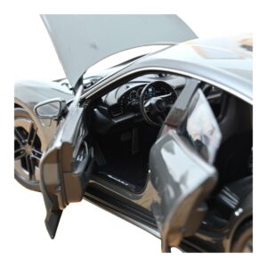 Porsche Taycan Turbo S Slate Grey Neo Norev 1:18 187654 Metalli — kuva 4 / 5