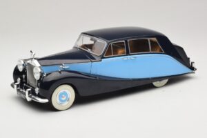 Rolls-Royce Silver Wraith Empress by Hooper Musta & Tummansininen MCG 1:18 MCG18051 Metalli