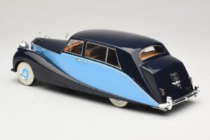 Rolls-Royce Silver Wraith Empress by Hooper Musta & Tummansininen MCG 1:18 MCG18051 Metalli — kuva 5 / 6