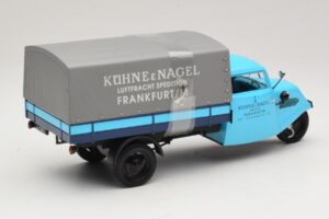 Tempo Hanseat Pickup Kühne & Nagel Frankfurt Minichamps 1:18 180099022 Metalli — kuva 2 / 6