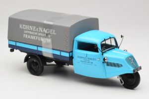 Tempo Hanseat Pickup Kühne & Nagel Frankfurt Minichamps 1:18 180099022 Metalli — kuva 4 / 6