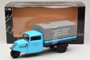 Tempo Hanseat Pickup Kühne & Nagel Frankfurt Minichamps 1:18 180099022 Metalli — kuva 6 / 6