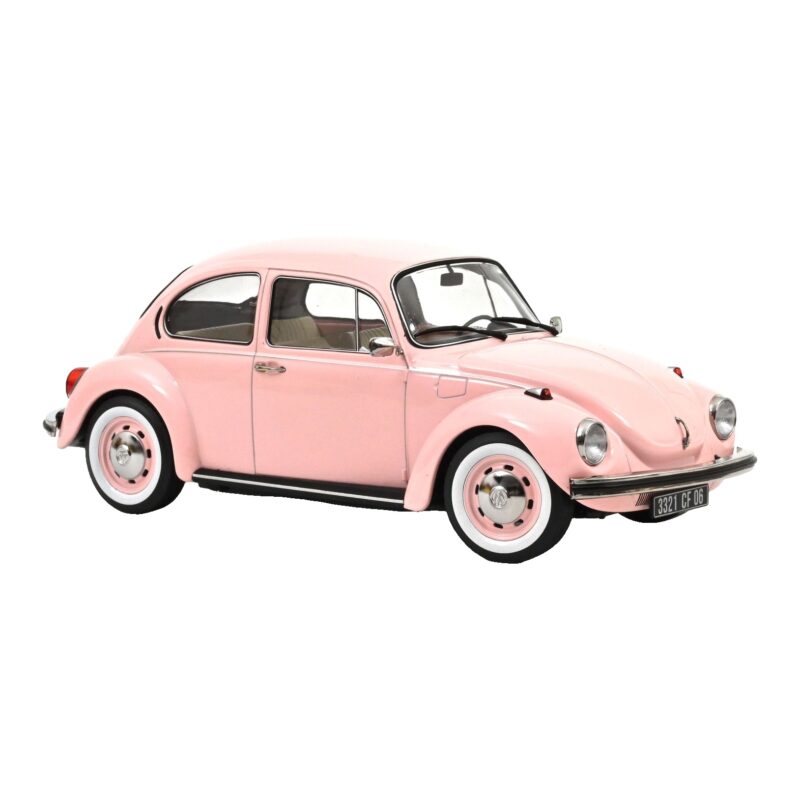 Volkswagen 1303 Pastel Pink New Baby Gift Norev 1:18 188677 Metalli