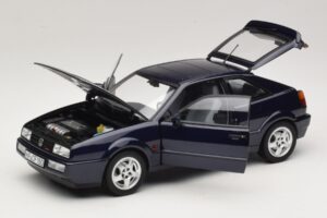 Volkswagen Corrado VR6 Aqua Blue Metallic Rajoitettu Erä Norev 1:18 188660 Metalli — kuva 2 / 8
