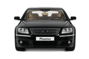 Volkswagen Phaeton 3D 6.0 W12 Musta Otto 1:18 OT1266 Hartsi — kuva 4 / 5