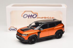 Dacia Duster Mk3 Redust Sport 4x2 Hybrid Metallic Orange Otto 1:18 OT1316 Hartsi — kuva 6 / 6