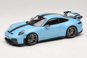 Porsche 911 992.2 GT3 Weissach Package Gulf Blue Norev 1:18 187000 Metalli