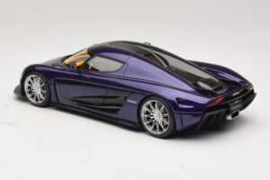Koenigsegg Regera Violetti GT Spirit 1:18 GT973 Hartsi — kuva 5 / 6