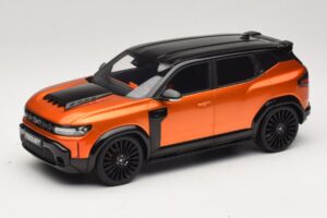 Dacia Duster Mk3 Redust Sport 4x2 Hybrid Metallic Orange Otto 1:18 OT1316 Hartsi