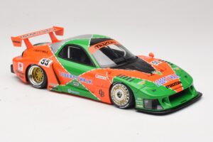 Mazda RX-7 FD3S LB-Works LB Super Silhouette Renown Bi-Color GT Spirit 1:18 GT568 Hartsi — kuva 4 / 6