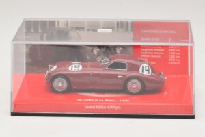 Alfa Romeo 8C 2900B #19 R. Sommer / C. Biondetti 24 Hours of Le Mans Winner 1938 Minichamps 1:43 403120473 Metalli — kuva 4 / 4