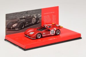 Alfa Romeo T33/3 #10 R. Stommelen / N. Galli ADAC 1000km Nurburgring 1971 Minichamps 1:43 436711210 Metalli — kuva 2 / 5