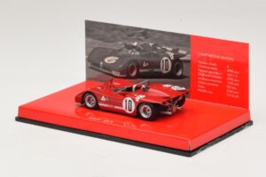Alfa Romeo T33/3 #10 R. Stommelen / N. Galli ADAC 1000km Nurburgring 1971 Minichamps 1:43 436711210 Metalli — kuva 3 / 5