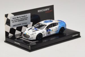 Aston Martin Rapide S #100 Bez / Schubauer 24 Hours of Nurburgring 2013 Minichamps 1:43 437131300 Metalli — kuva 2 / 5