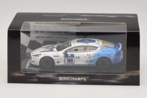 Aston Martin Rapide S #100 Bez / Schubauer 24 Hours of Nurburgring 2013 Minichamps 1:43 437131300 Metalli — kuva 5 / 5