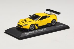 Aston Martin V12 Vantage GT3 Keltainen Minichamps 1:43 437121391 Metalli — kuva 2 / 4