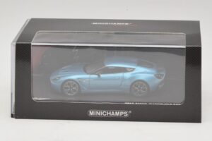 Aston Martin V12 Zagato Alba Blue Minichamps 1:43 437137222 Metalli — kuva 5 / 5