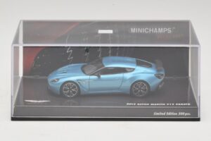 Aston Martin V12 Zagato Alba Blue Minichamps 1:43 437137222 Metalli — kuva 4 / 5