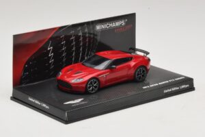 Aston Martin V12 Zagato Punainen Minichamps 1:43 437137220 Metalli — kuva 2 / 5