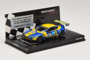 Aston Martin Vantage GT3 #007 A. Simonsen / Turner 24 Hours of Nurburgring 2013 Minichamps 1:43 437131307 Metalli — kuva 2 / 5