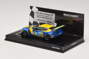 Aston Martin Vantage GT3 #007 A. Simonsen / Turner 24 Hours of Nurburgring 2013 Minichamps 1:43 437131307 Metalli — kuva 3 / 5