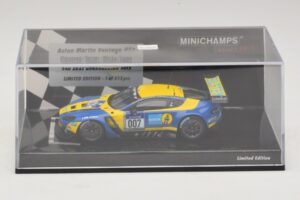 Aston Martin Vantage GT3 #007 A. Simonsen / Turner 24 Hours of Nurburgring 2013 Minichamps 1:43 437131307 Metalli — kuva 4 / 5