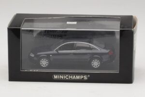 Audi A6 C5 Sininen Metallic Minichamps 1:43 430010201 Metalli — kuva 4 / 4