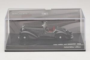 Audi Front 225 Roadster Musta Minichamps 1:43 437019131 Metalli — kuva 4 / 5