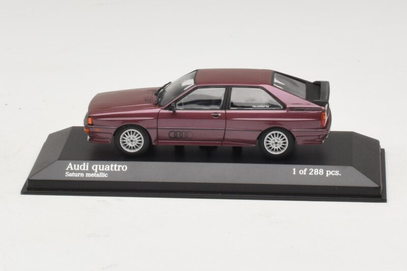 Audi Quattro Ruskea Metallic Minichamps 1:43 Audi Quattro Ruskea Metallic Minichamps 1:43 430019429 Metalli