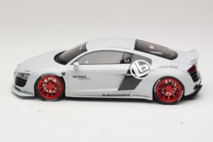 Audi R8 42 Liberty Walk Valkoinen GT Spirit 1:18 GT325 Hartsi — kuva 3 / 6