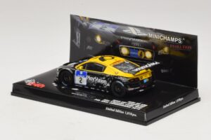 Audi R8 LMS GT3 #2 24 Hours of Nurburgring 2010 Minichamps 1:43 437101902 Metalli — kuva 3 / 5