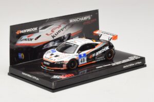 Audi R8 LMS GT3 #49 Krebs / Vogler Hankook 24 Hours of Nurburgring 2010 Minichamps 1:43 437101949 Metalli — kuva 2 / 5