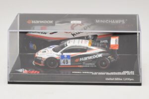 Audi R8 LMS GT3 #49 Krebs / Vogler Hankook 24 Hours of Nurburgring 2010 Minichamps 1:43 437101949 Metalli — kuva 4 / 5