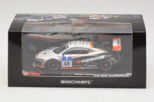 Audi R8 LMS GT3 #49 Krebs / Vogler Hankook 24 Hours of Nurburgring 2010 Minichamps 1:43 437101949 Metalli — kuva 5 / 5