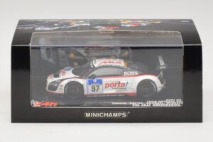 Audi R8 LMS GT3 #97 Phoenix Racing 24 Hours of Nurburgring 2010 Minichamps 1:43 437101997 Metalli — kuva 5 / 5