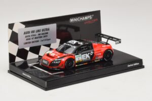 Audi R8 LMS Ultra #1 EK S. Asch / Stoll ADAC GT Masters 2013 Minichamps 1:43 437130101 Metalli — kuva 2 / 5