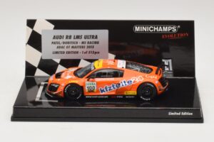 Audi R8 LMS Ultra #100 MS Racing Patel / Dobitsch ADAC GT Masters 2013 Minichamps 1:43 437130100 Metalli