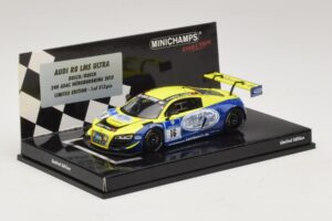 Audi R8 LMS Ultra #16 Busch 24 Hours of Nurburgring 2013 Minichamps 1:43 437130116 Metalli — kuva 2 / 5